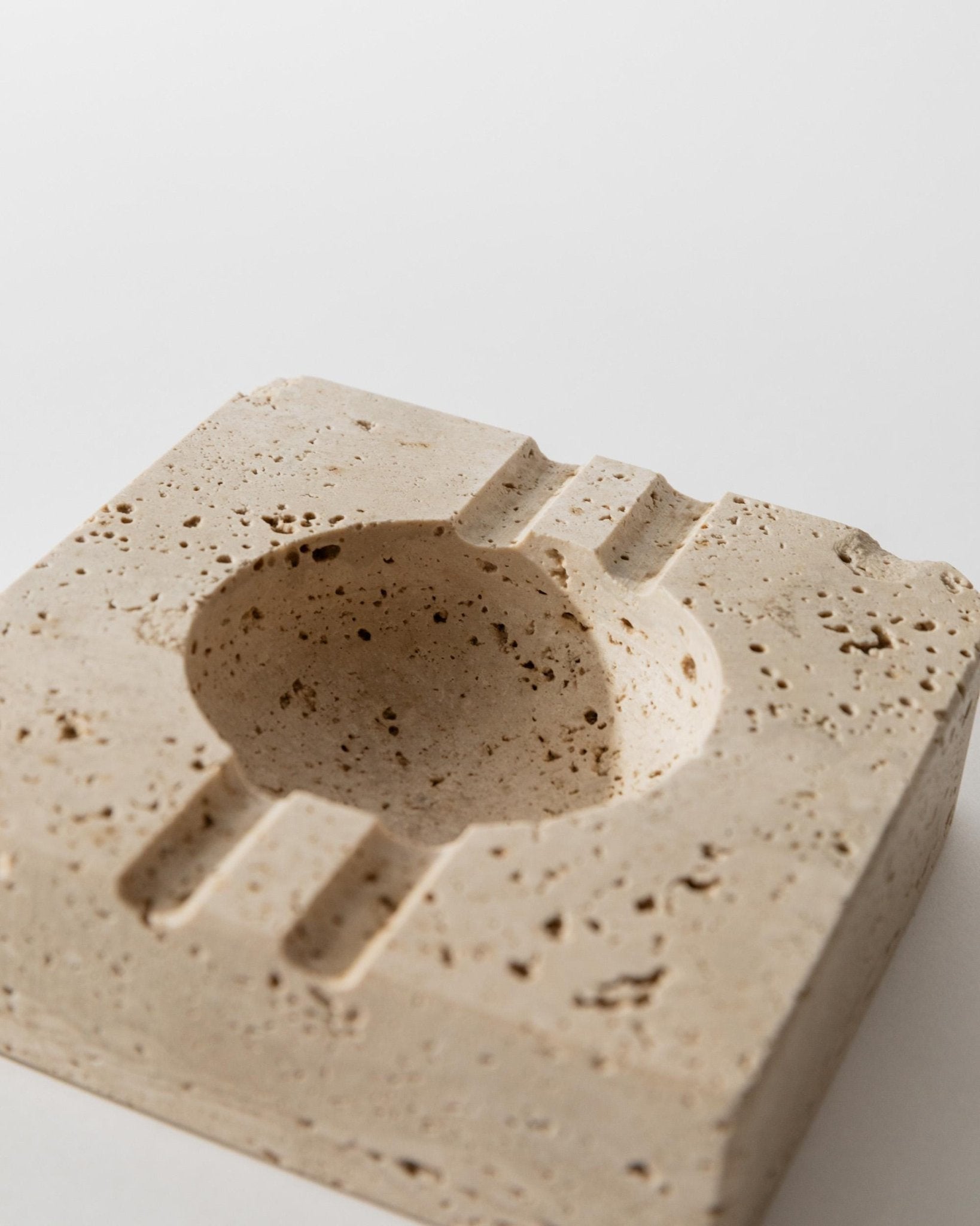 Vintage Aschenbecher aus Alabaster aus San Gimignano Italien