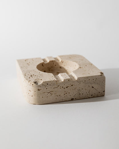 Vintage Aschenbecher aus Alabaster aus San Gimignano Italien