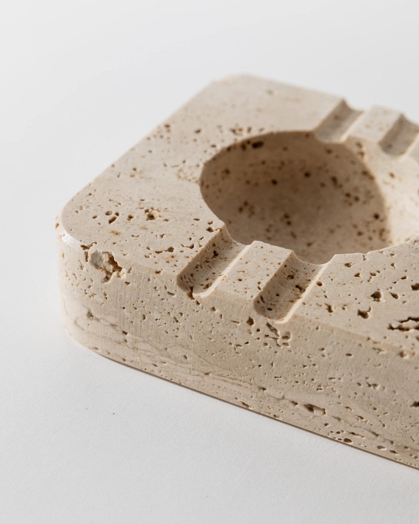 Vintage Aschenbecher aus Alabaster aus San Gimignano Italien