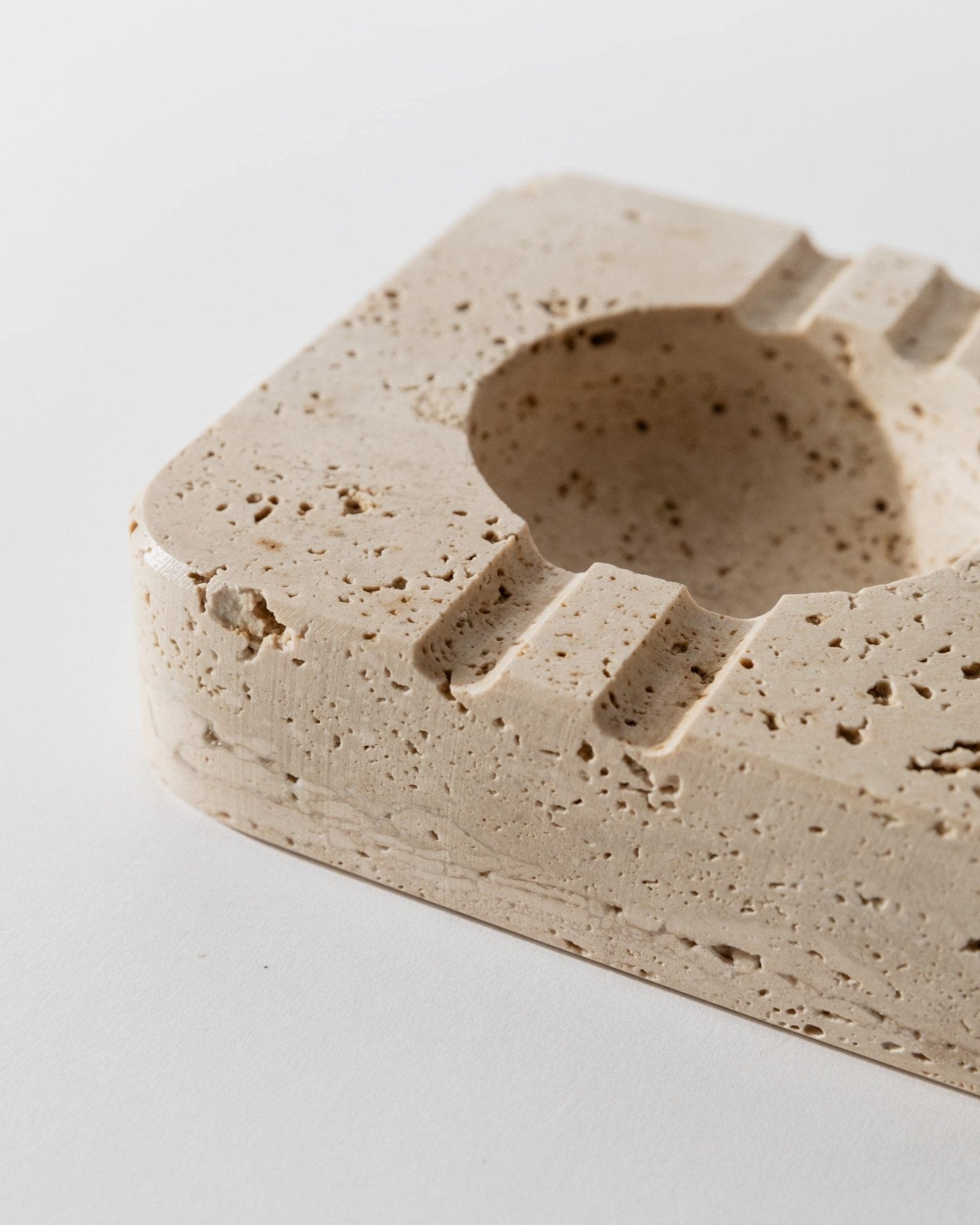 Vintage Aschenbecher aus Alabaster aus San Gimignano Italien