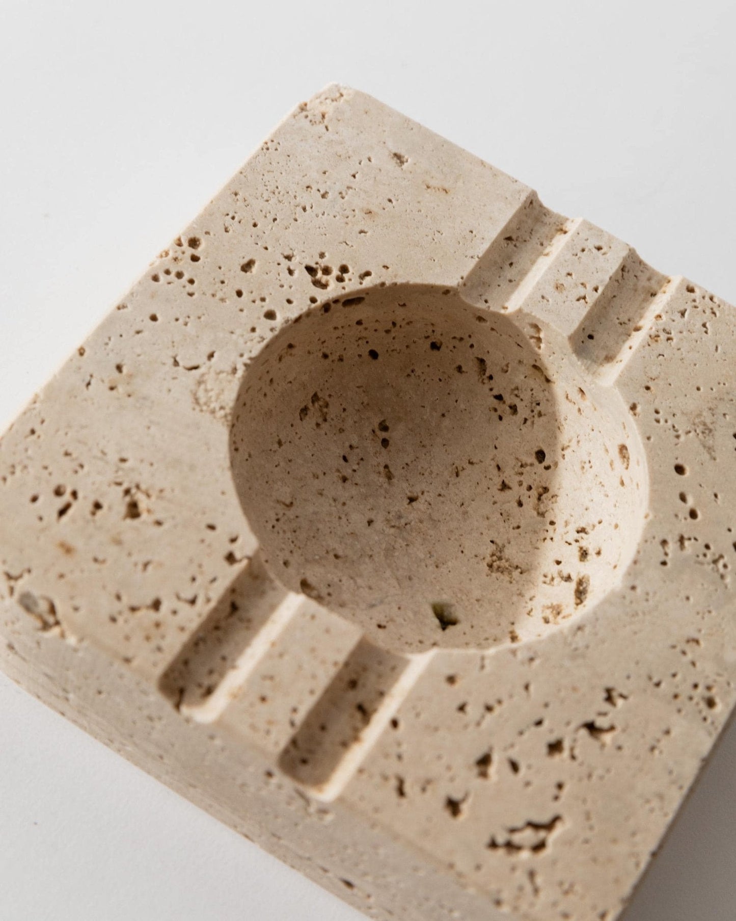 Vintage Aschenbecher aus Alabaster aus San Gimignano Italien