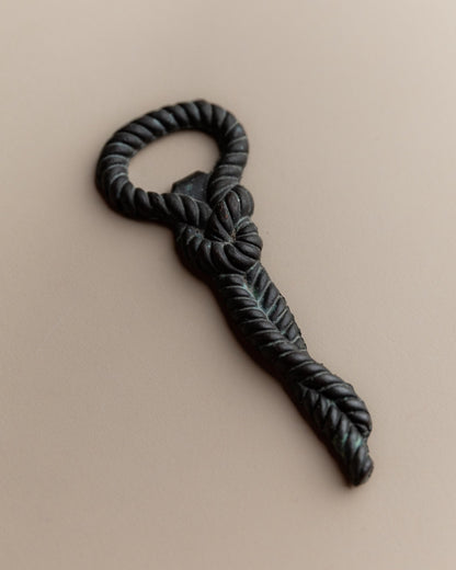 Vintage Flaschenöffner Rope and Knot von Italien