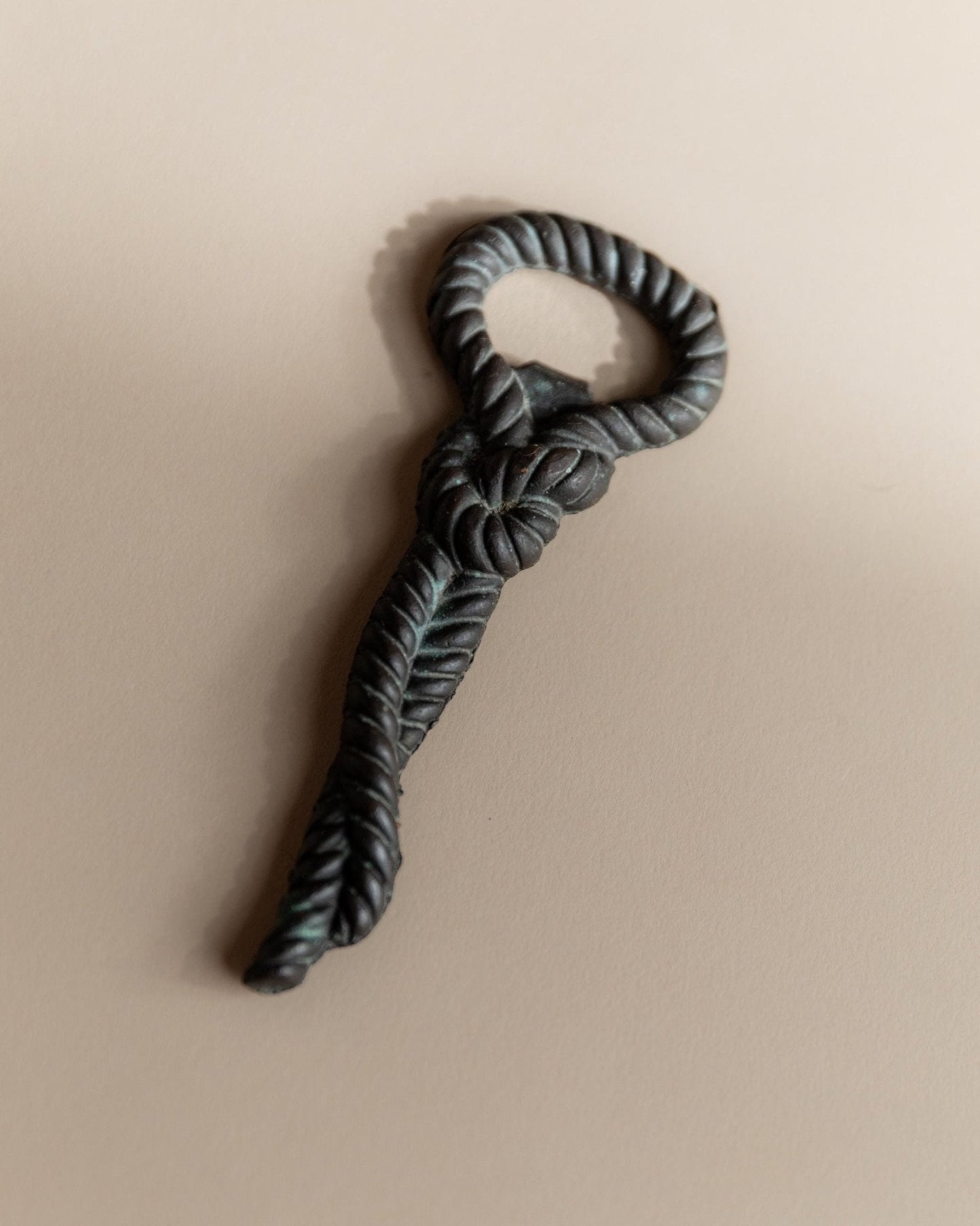 Vintage Flaschenöffner Rope and Knot von Italien