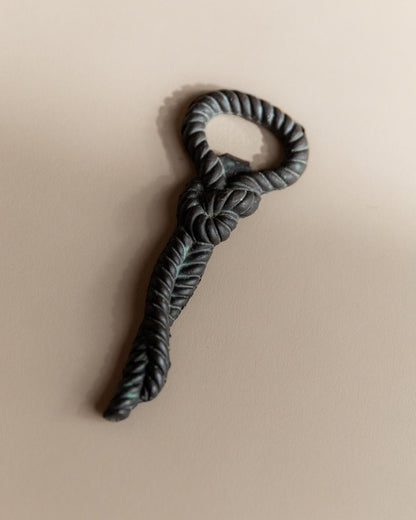 Vintage Flaschenöffner Rope and Knot von Italien