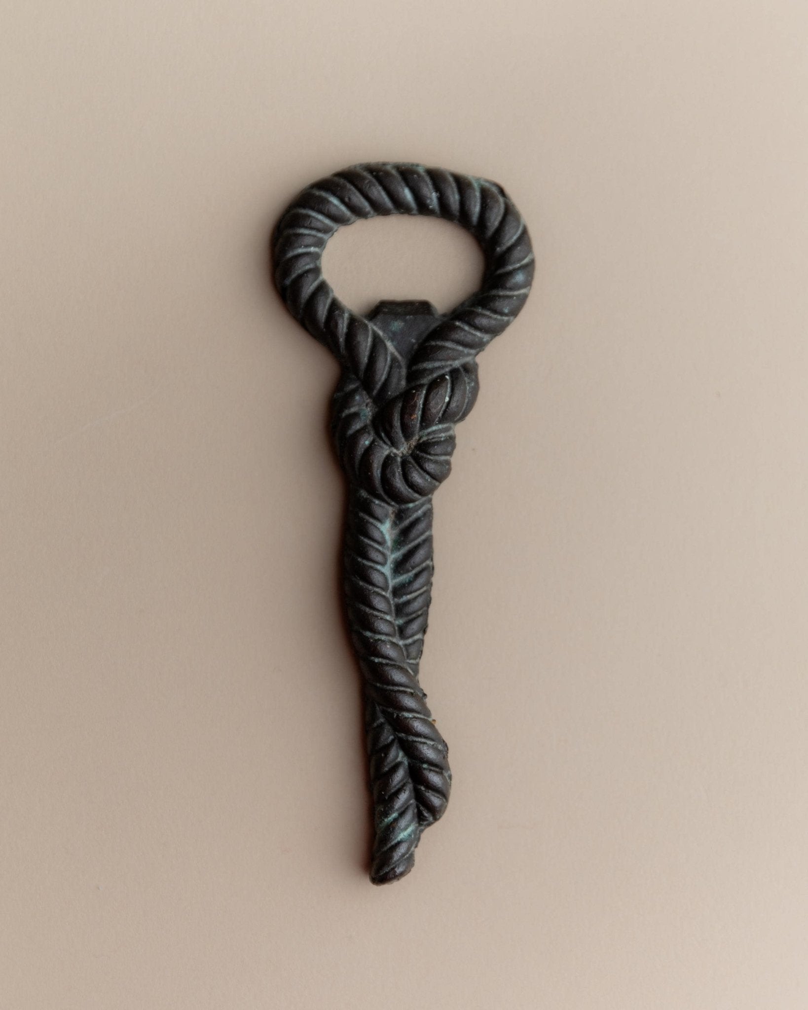 Vintage Flaschenöffner Rope and Knot von Italien