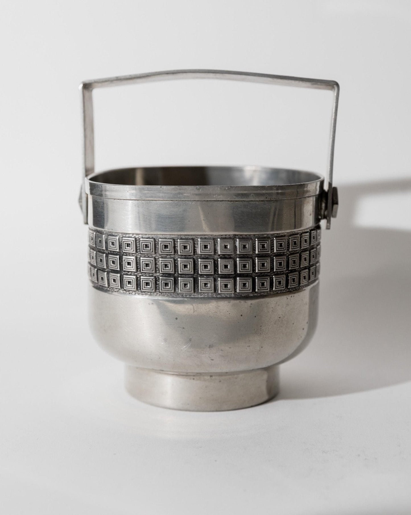 Vintage Cocktailset aus Zinn von Belfi, Art Deco