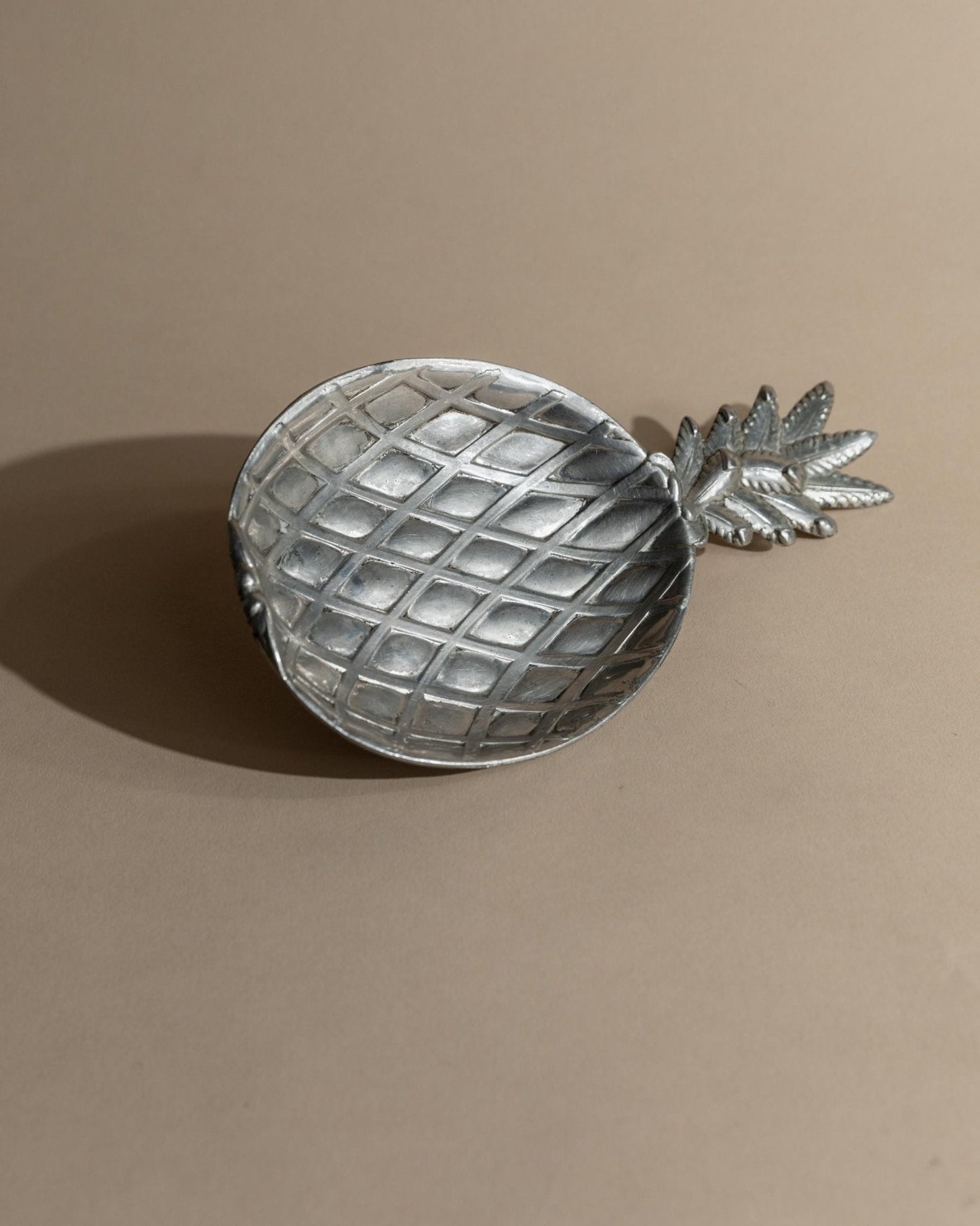 Vintage Schale Ananasform versilbert