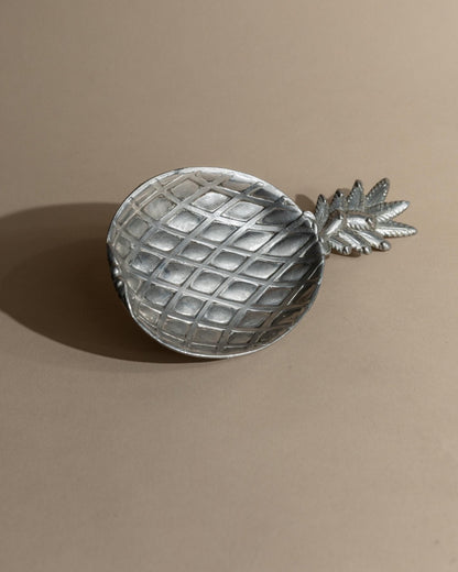 Vintage Schale Ananasform versilbert