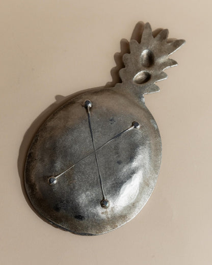 Vintage Schale Ananasform versilbert