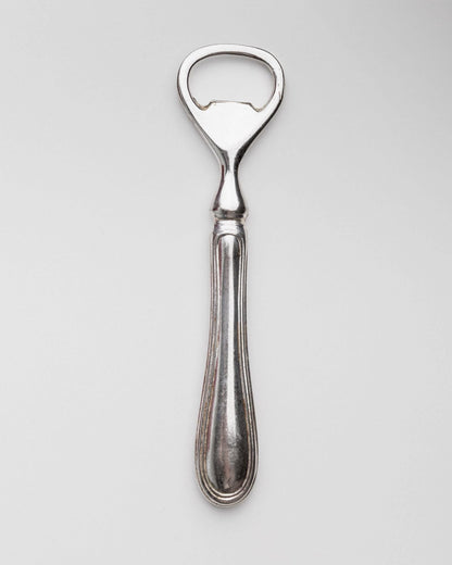 Vintage Flaschenöffner versilbert 1960er minimal klassisch zeitlos elegantes Bar-Accessoire
