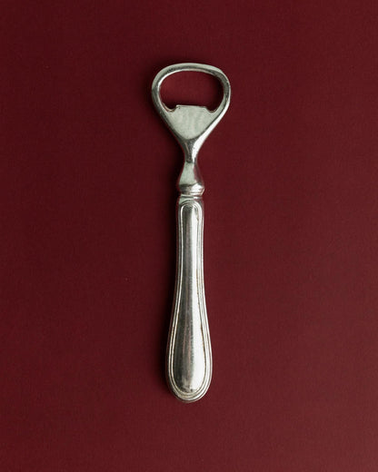 Vintage Flaschenöffner versilbert 1960er minimal klassisch zeitlos elegantes Bar-Accessoire