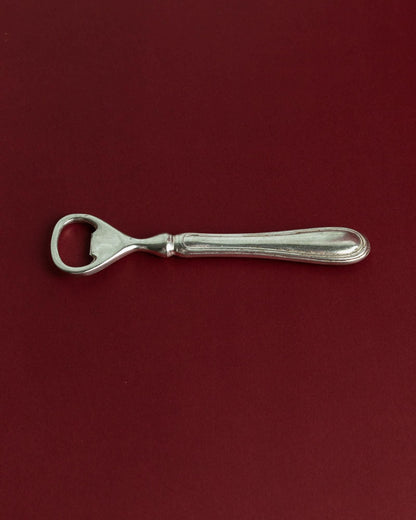 Vintage Flaschenöffner versilbert 1960er minimal klassisch zeitlos elegantes Bar-Accessoire