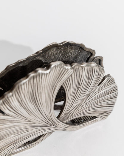 Vintage Halter Ginkgo-Motiv von Silea