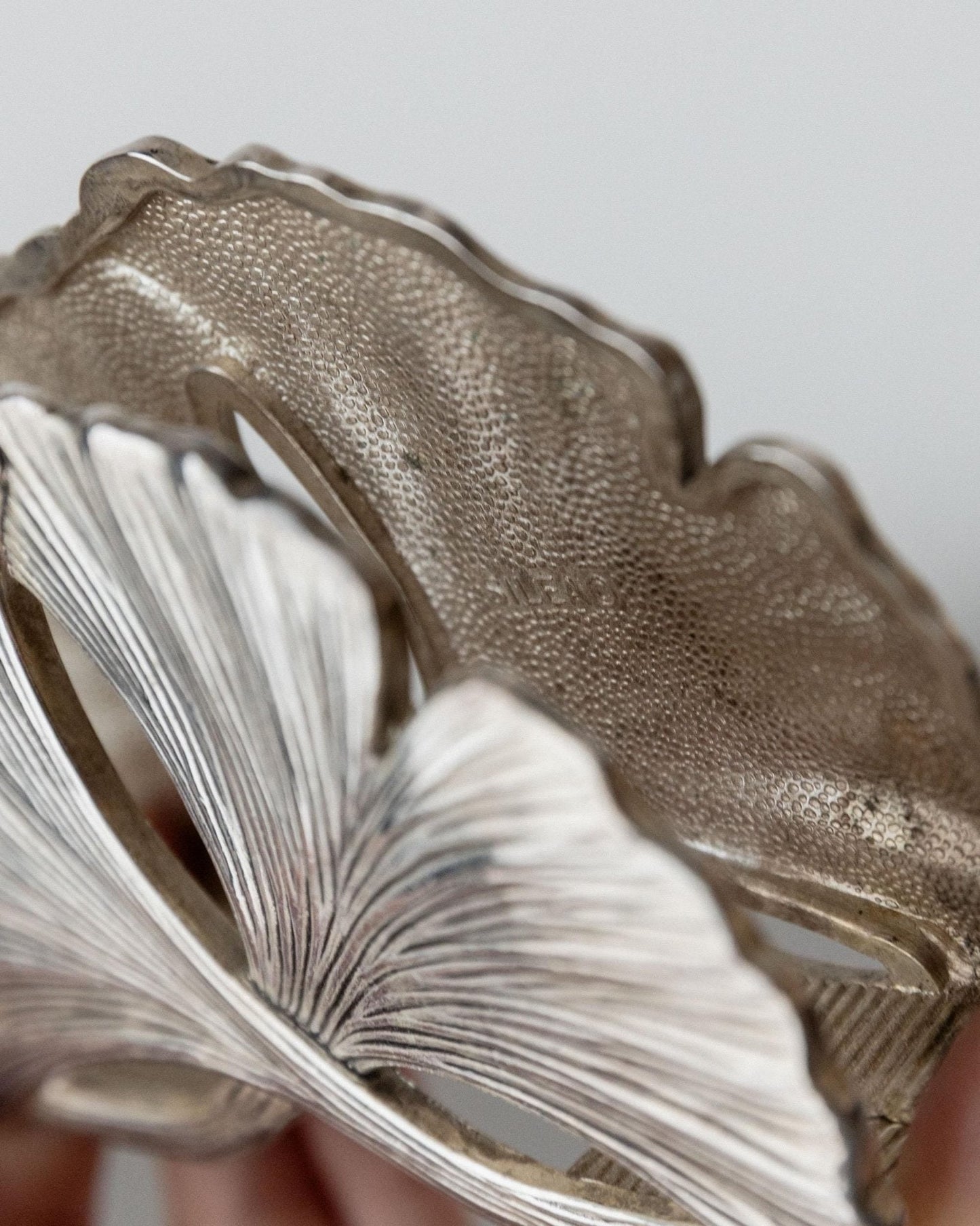 Vintage Halter Ginkgo-Motiv von Silea