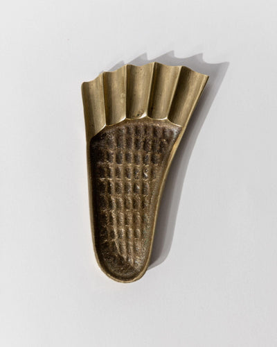 Vintage Aschenbecher Fußform einzigartig
