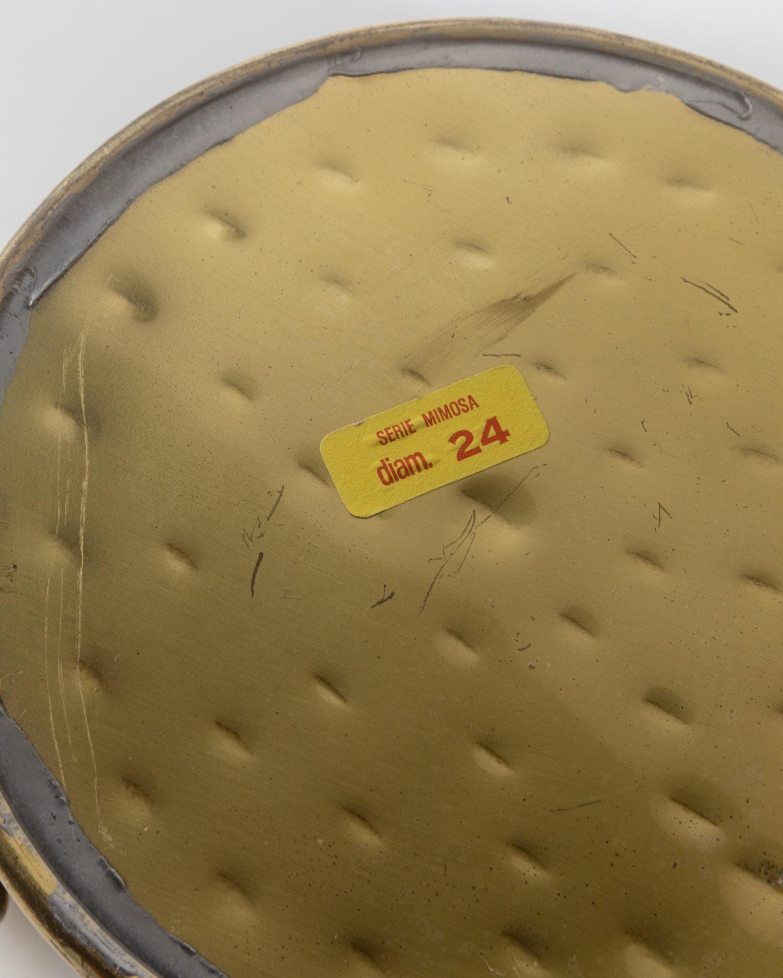 Vintage Pflanzgefäß oder Weinkühler Messing groß mit Griffen