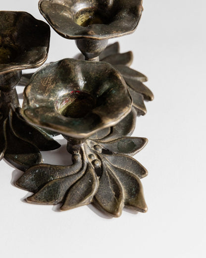 Vintage Kerzenhalter 3-armig von Carl Frederik Christiansen