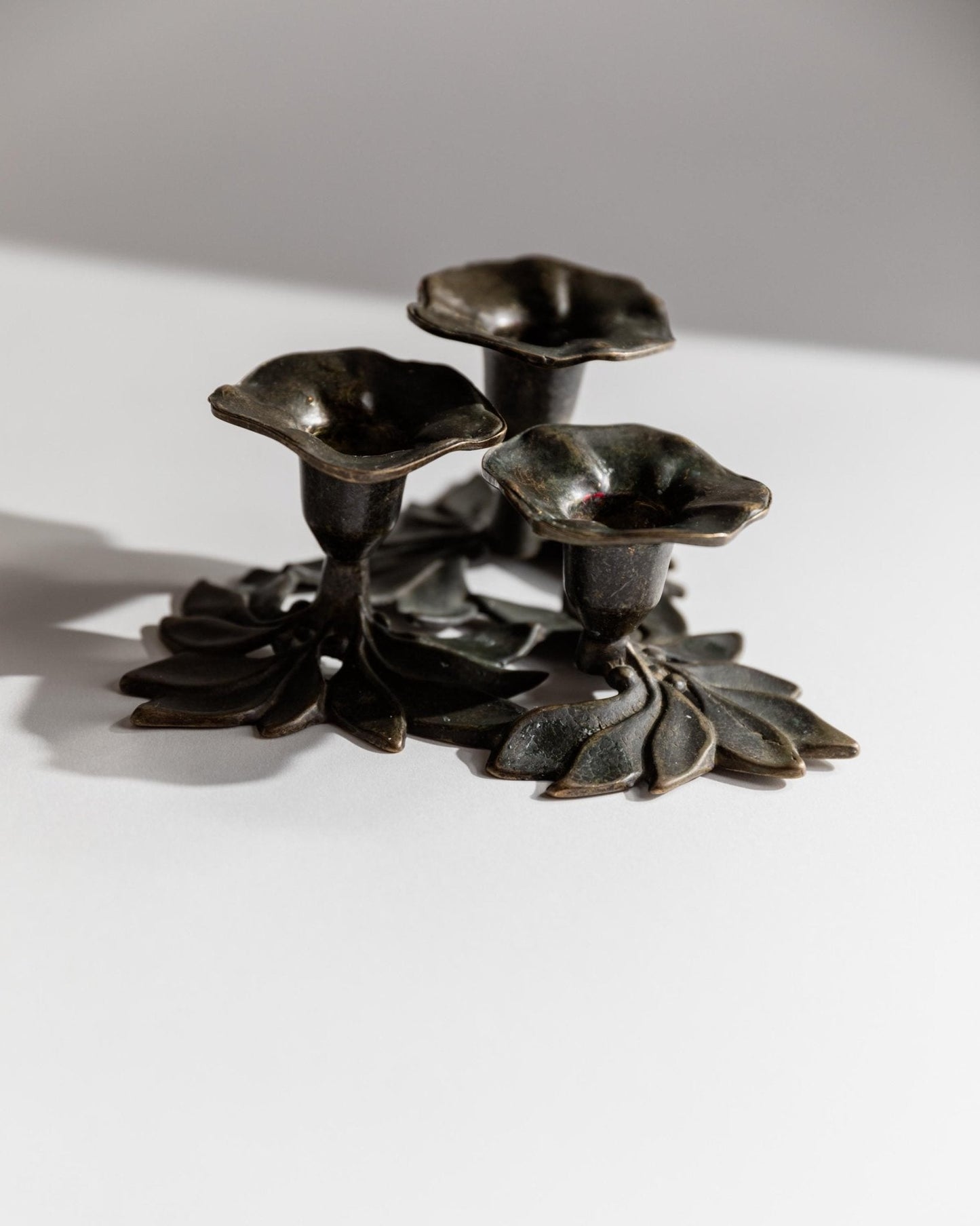 Vintage Kerzenhalter 3-armig von Carl Frederik Christiansen