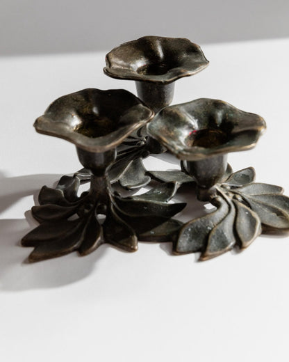 Vintage Kerzenhalter 3-armig von Carl Frederik Christiansen