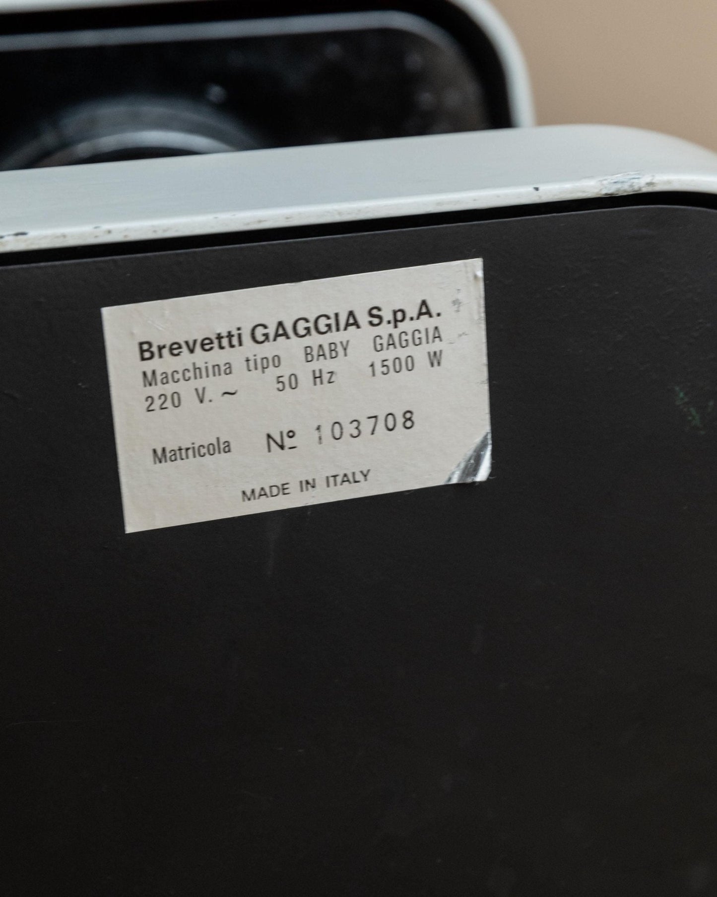 Vintage Espressomaschine Gaggia Baby von Gaggia für Gaggia, seltenes Sammlerstück