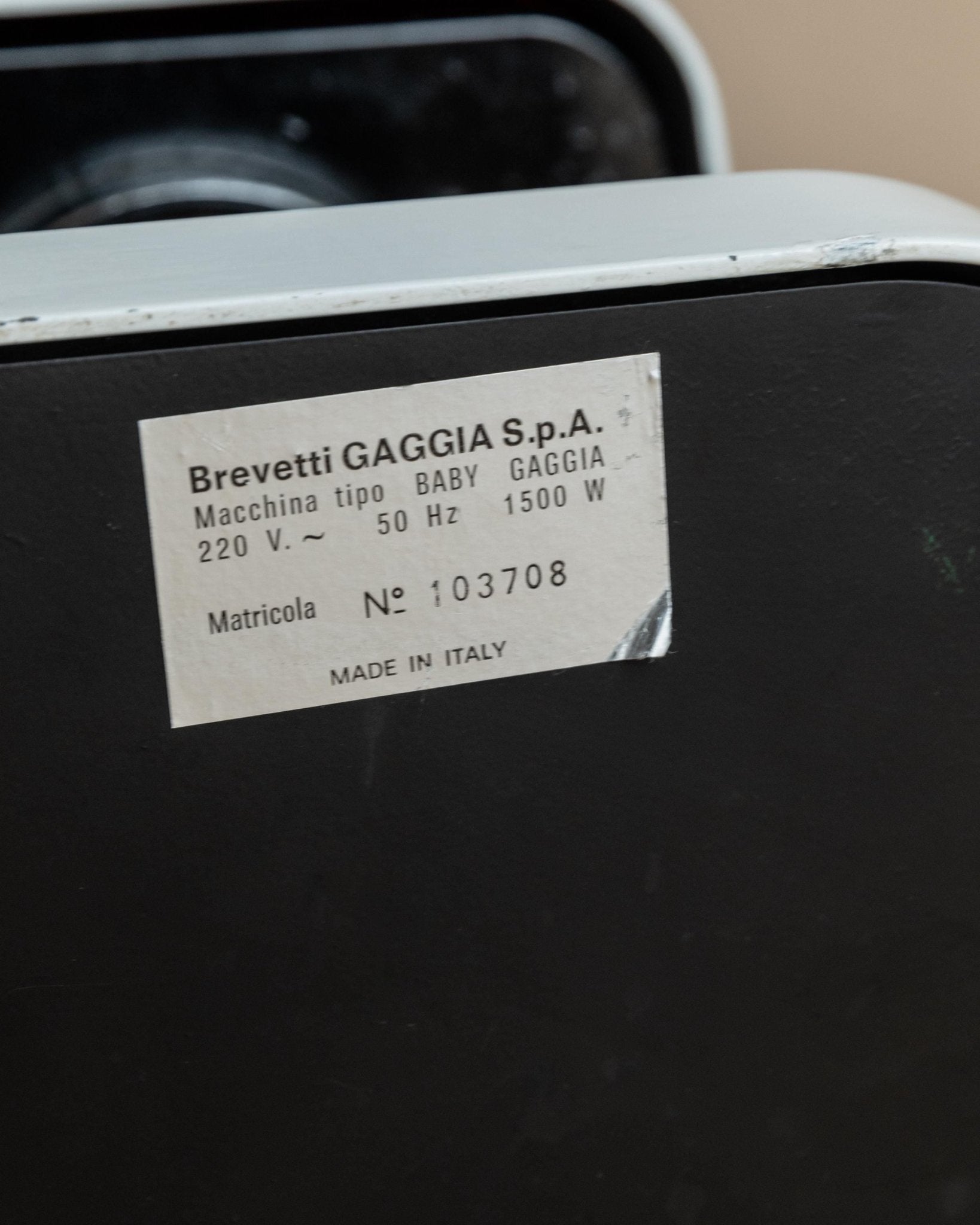 Vintage Espressomaschine Gaggia Baby von Gaggia für Gaggia, seltenes Sammlerstück