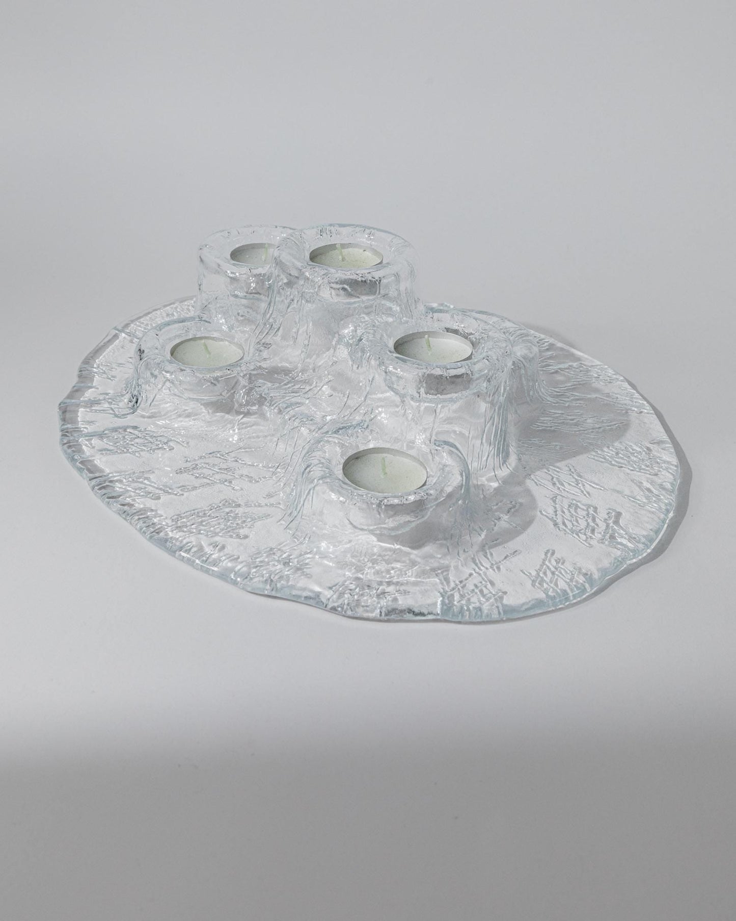 Vintage Kerzenhalter Vulcano von Pertti Kallioinen für Muurla, 6 Teelichter