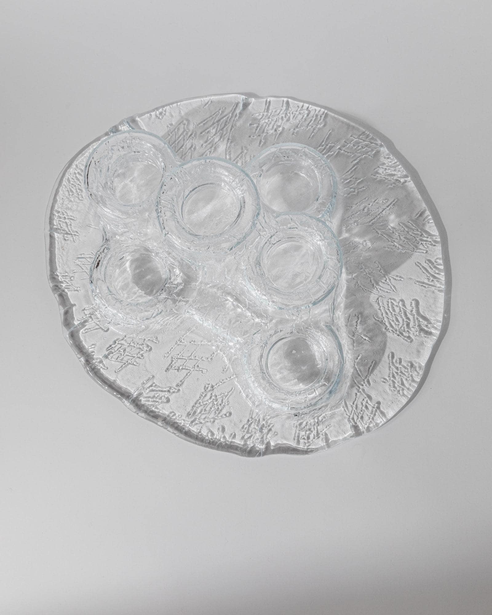 Vintage Kerzenhalter Vulcano von Pertti Kallioinen für Muurla, 6 Teelichter