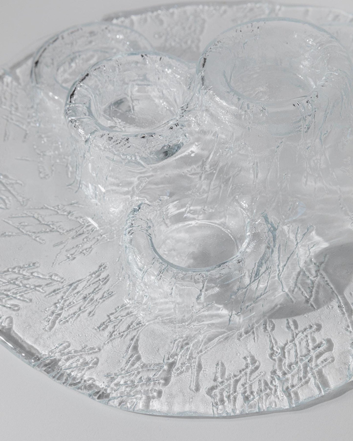 Vintage Kerzenhalter Vulcano von Pertti Kallioinen für Muurla, 6 Teelichter