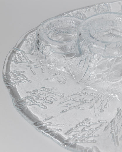 Vintage Kerzenhalter Vulcano von Pertti Kallioinen für Muurla, 6 Teelichter