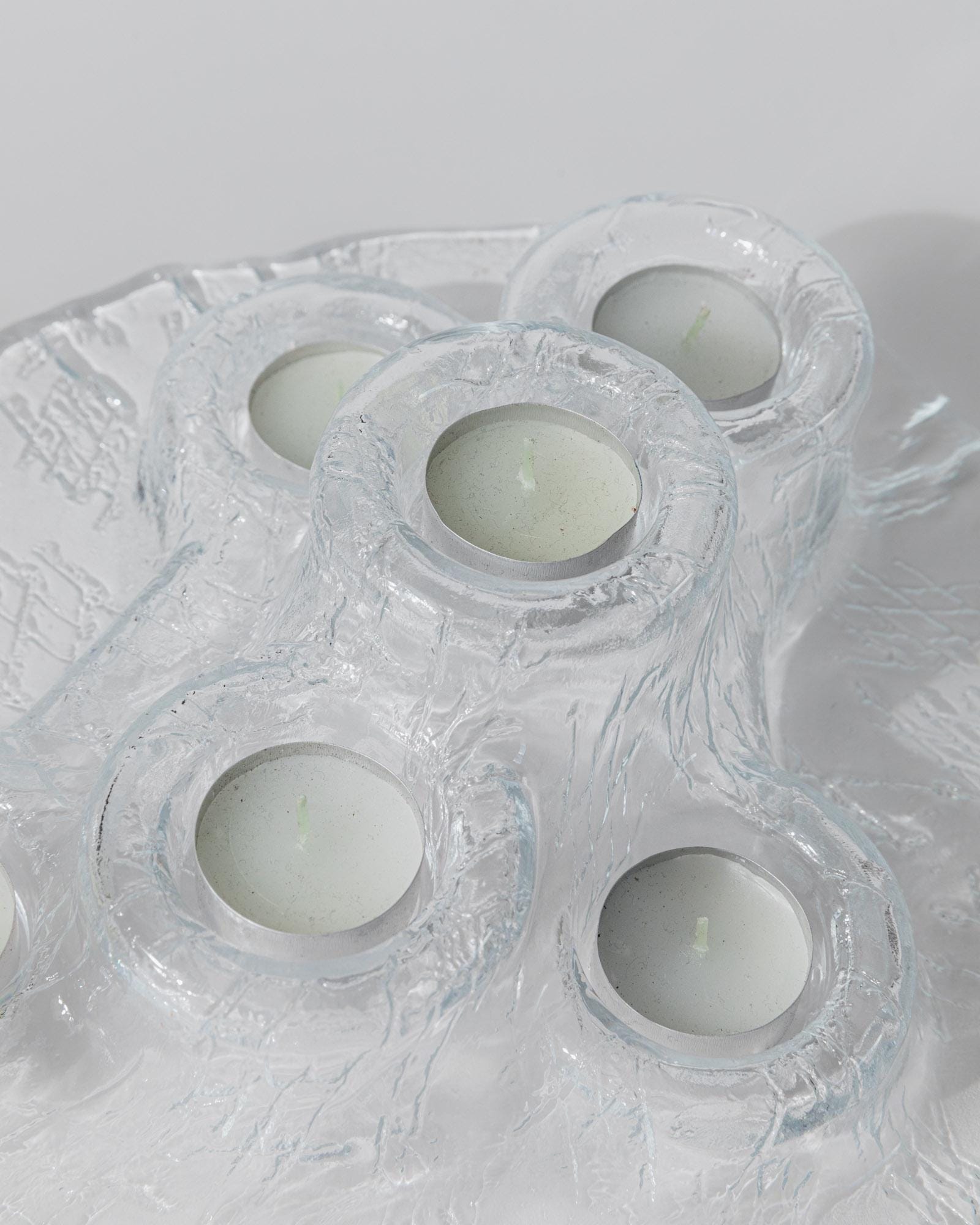 Vintage Kerzenhalter Vulcano von Pertti Kallioinen für Muurla, 6 Teelichter