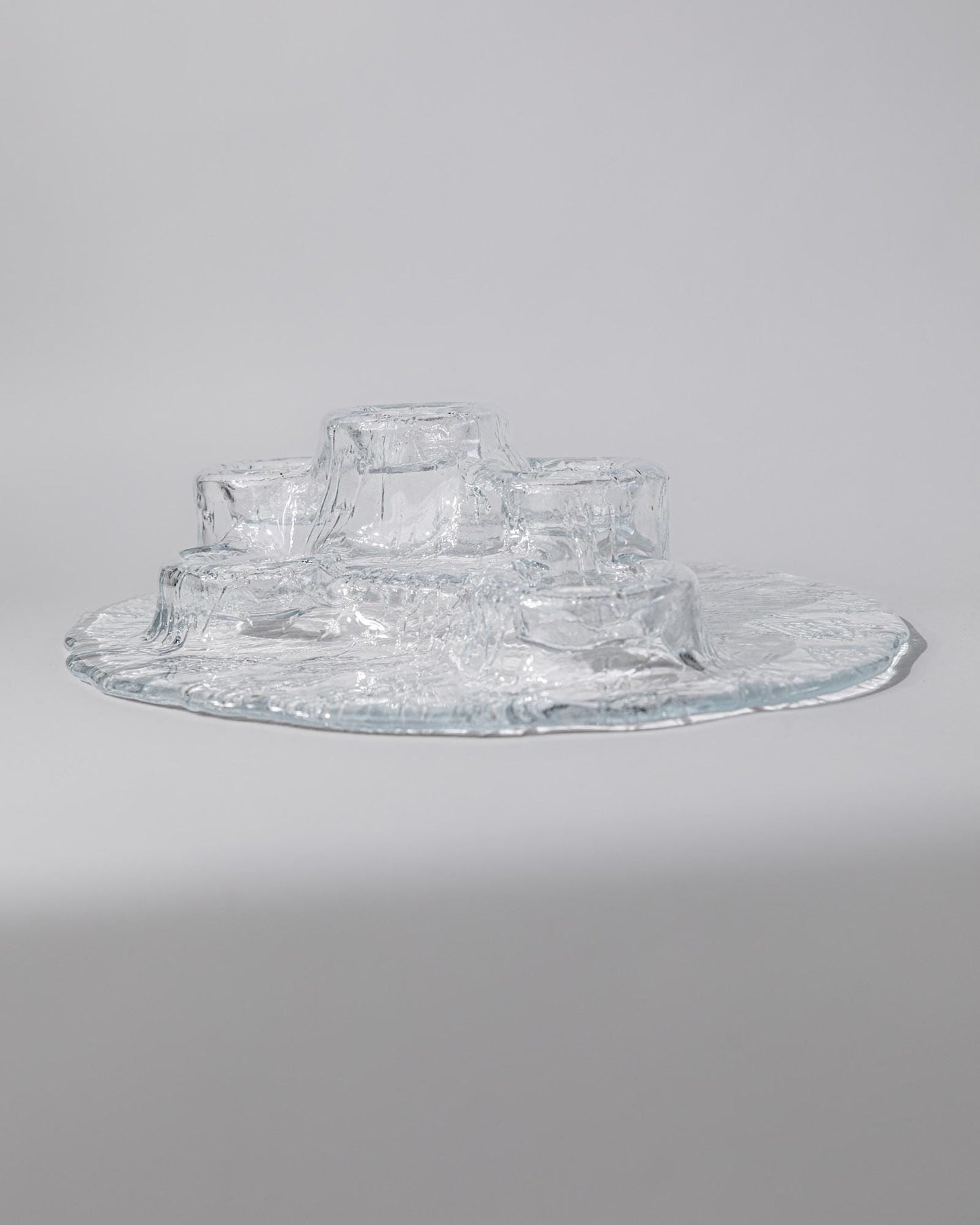 Vintage Kerzenhalter Vulcano von Pertti Kallioinen für Muurla, 6 Teelichter