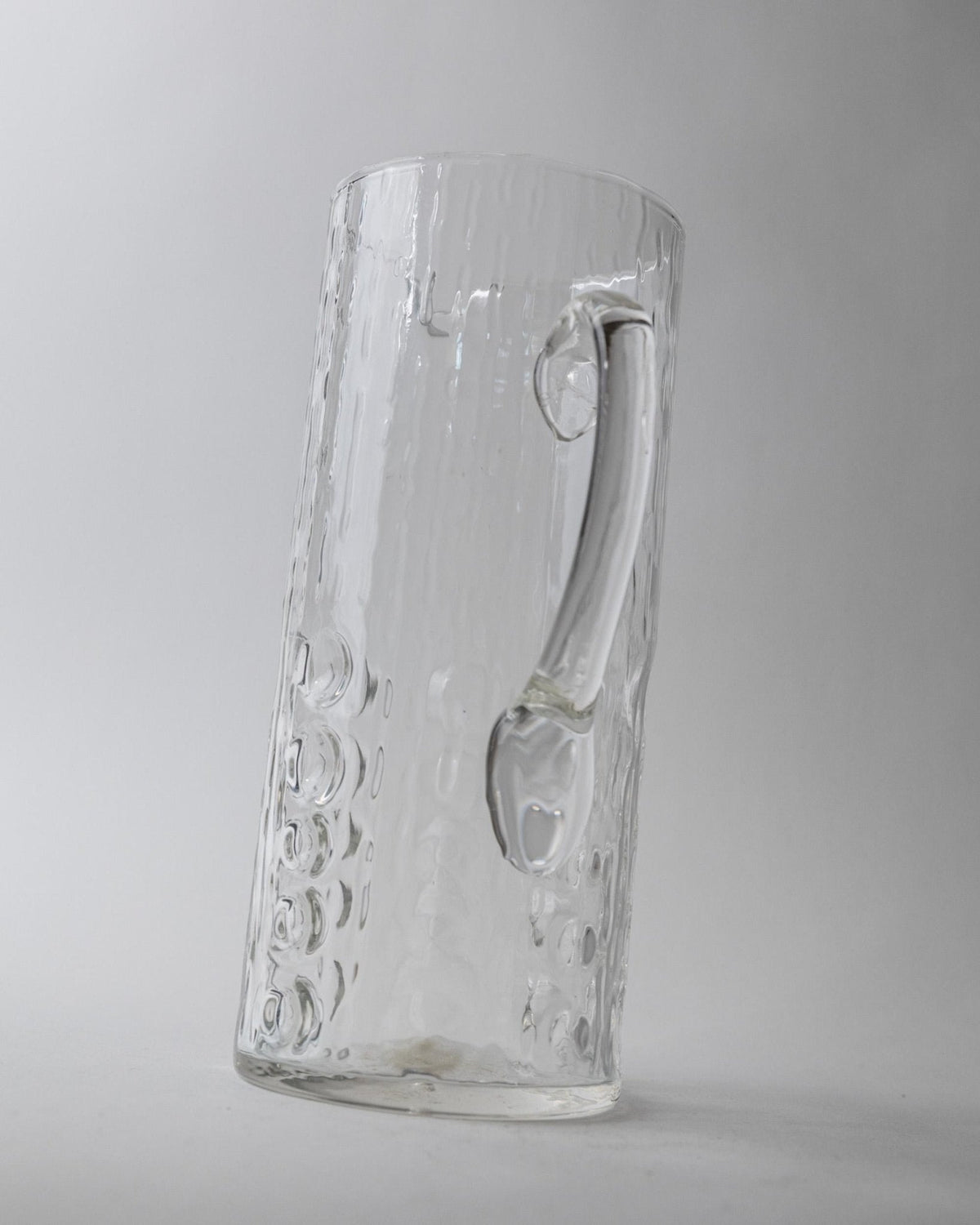 Vintage Glaskrug "Bubble Glass" von JH Elegance, Belgien