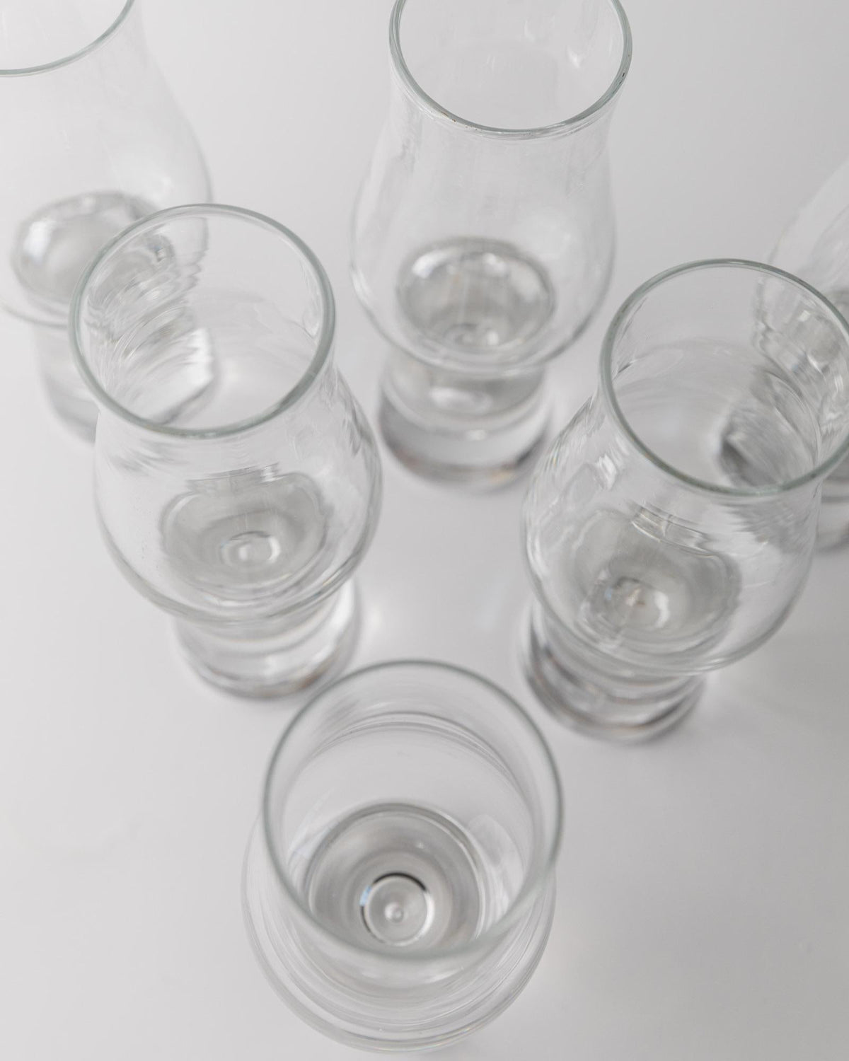 Vintage Trinkglas Set von 6 Murano von Murano