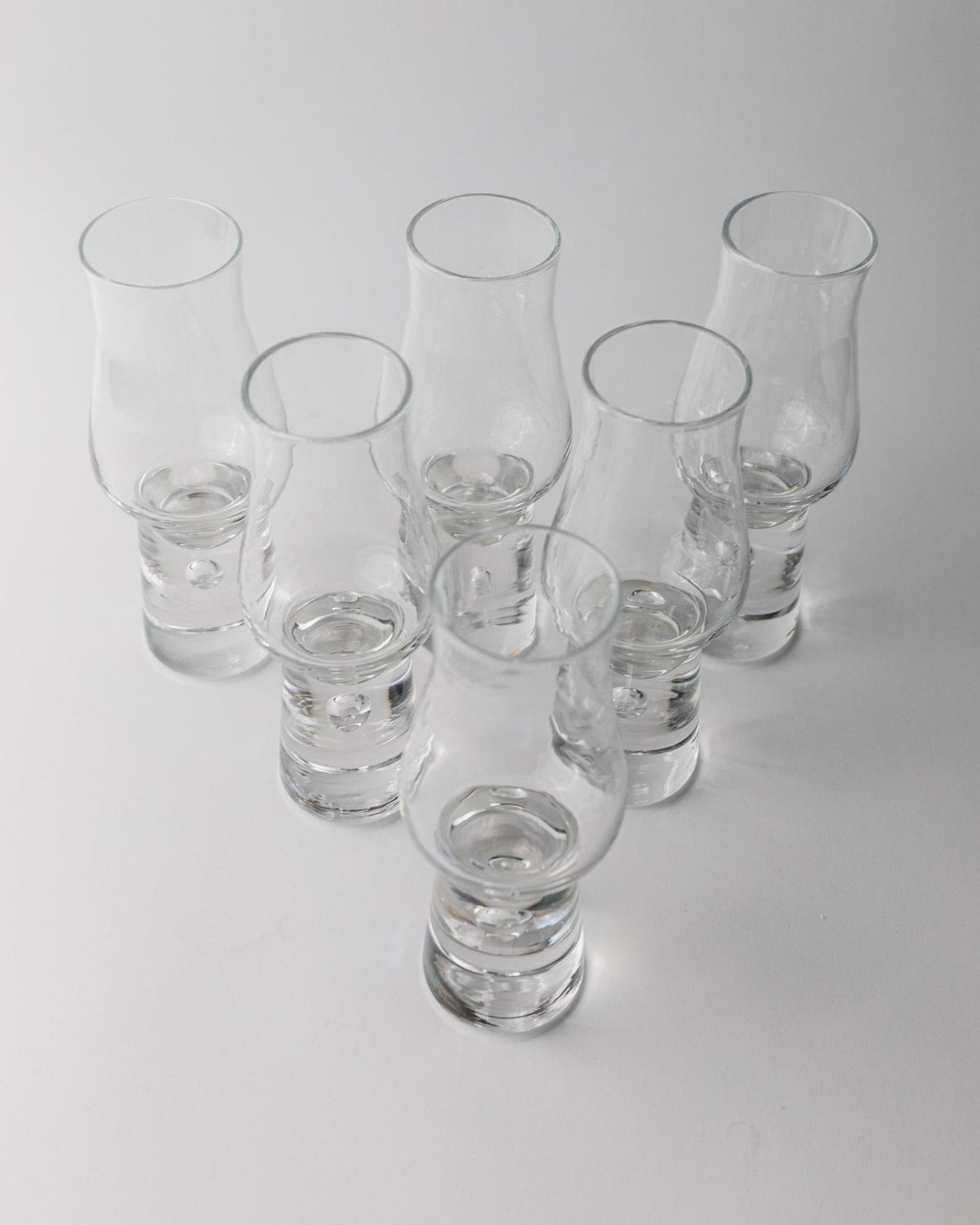 Vintage Trinkglas Set von 6 Murano von Murano
