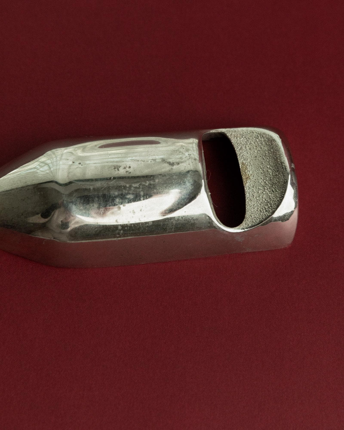 Vintage Flaschenöffner Flaschenform versilbert