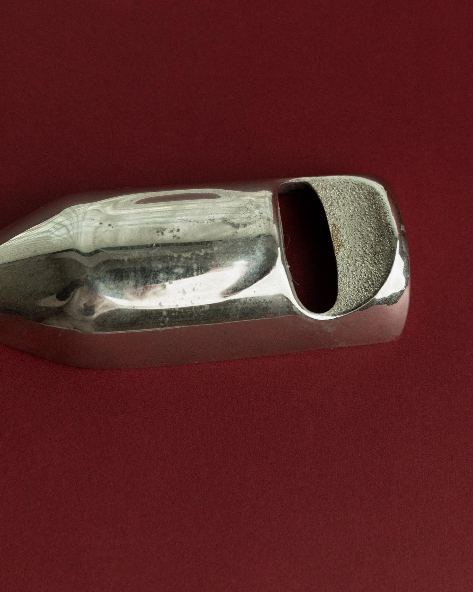 Vintage Flaschenöffner Flaschenform versilbert