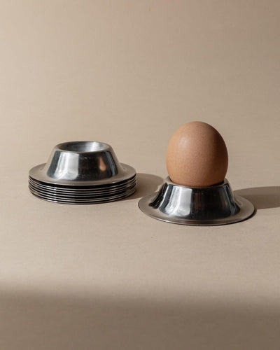 Vintage egg cup set of 9