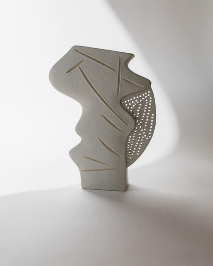 Vintage Vase Studio Pottery Keramik, 1970er