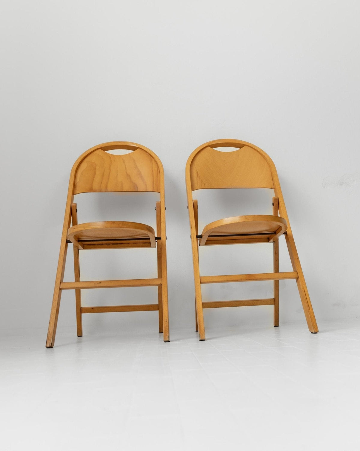 Set von 2 Vintage Klappstuhl "Tric" von Achille und Pier Giacomo Castiglioni für Bernini