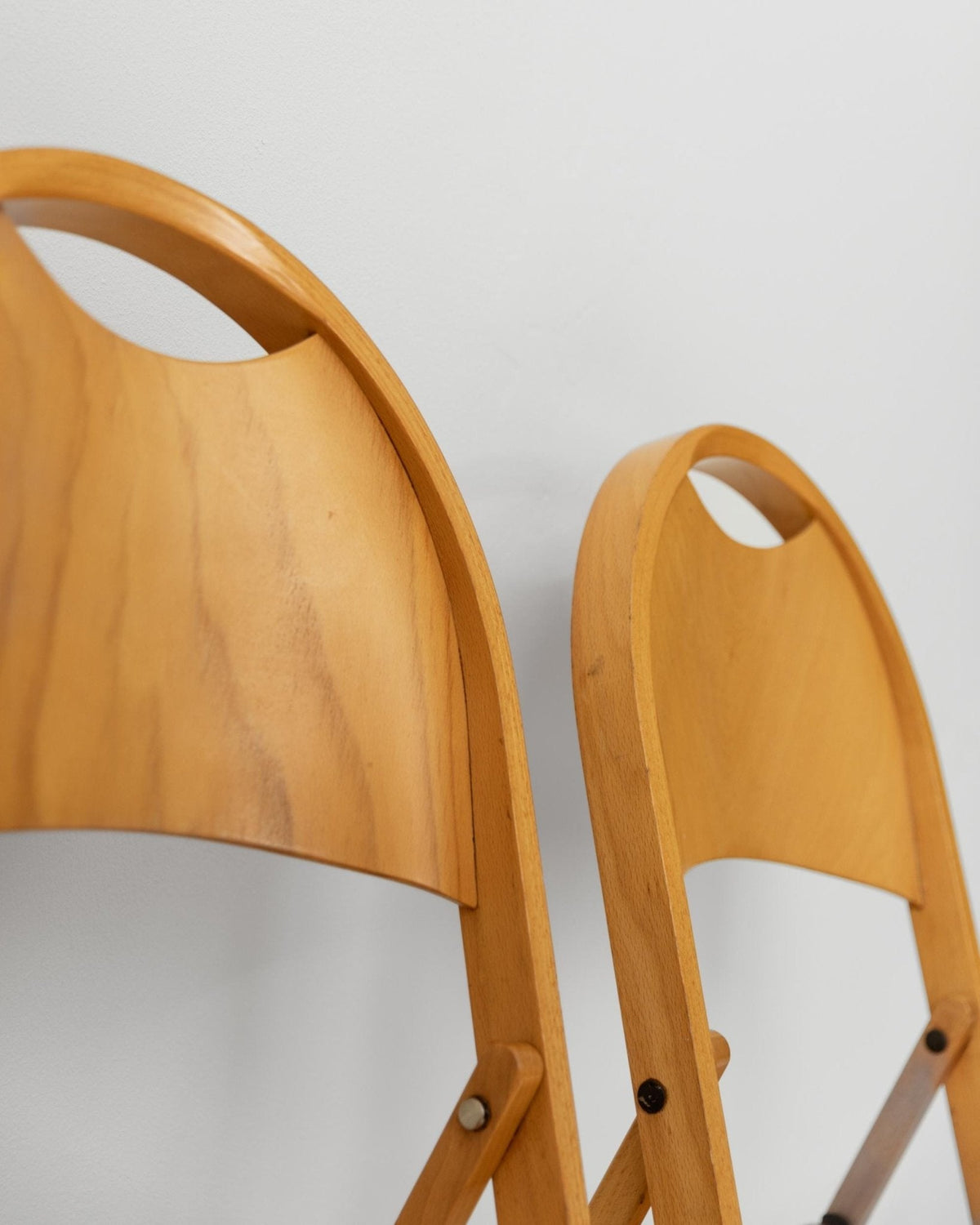 Set von 2 Vintage Klappstuhl "Tric" von Achille und Pier Giacomo Castiglioni für Bernini