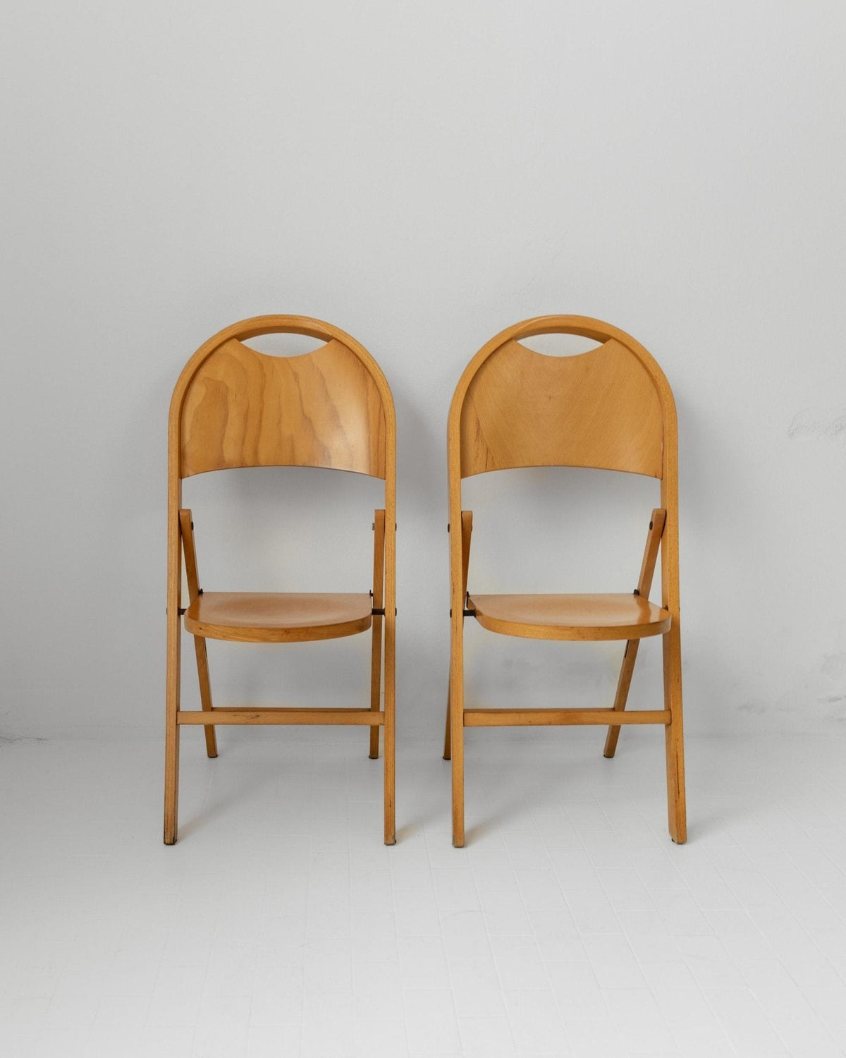 Set von 2 Vintage Klappstuhl "Tric" von Achille und Pier Giacomo Castiglioni für Bernini