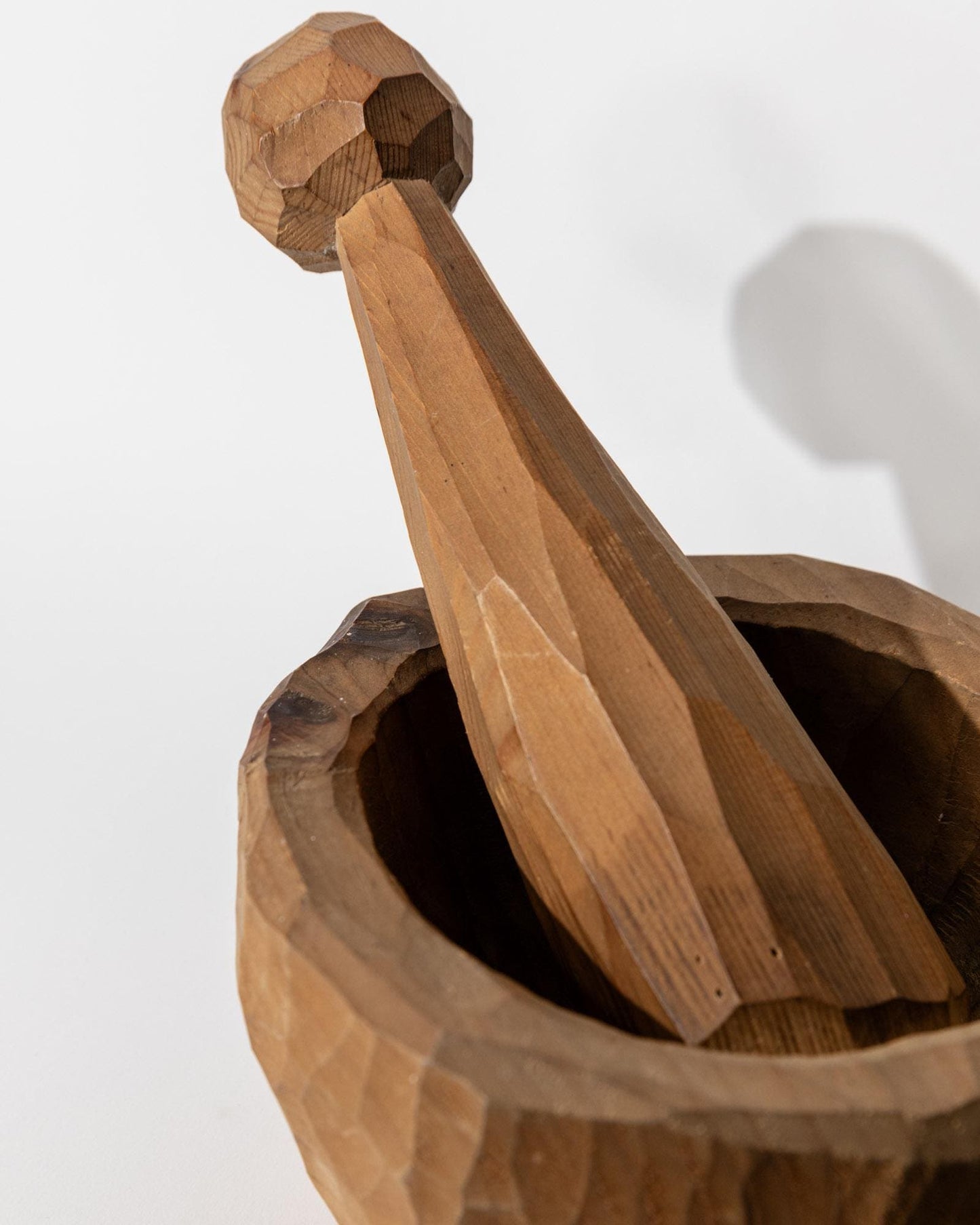 Vintage Mörser von Piero de Buren skulpturale Form