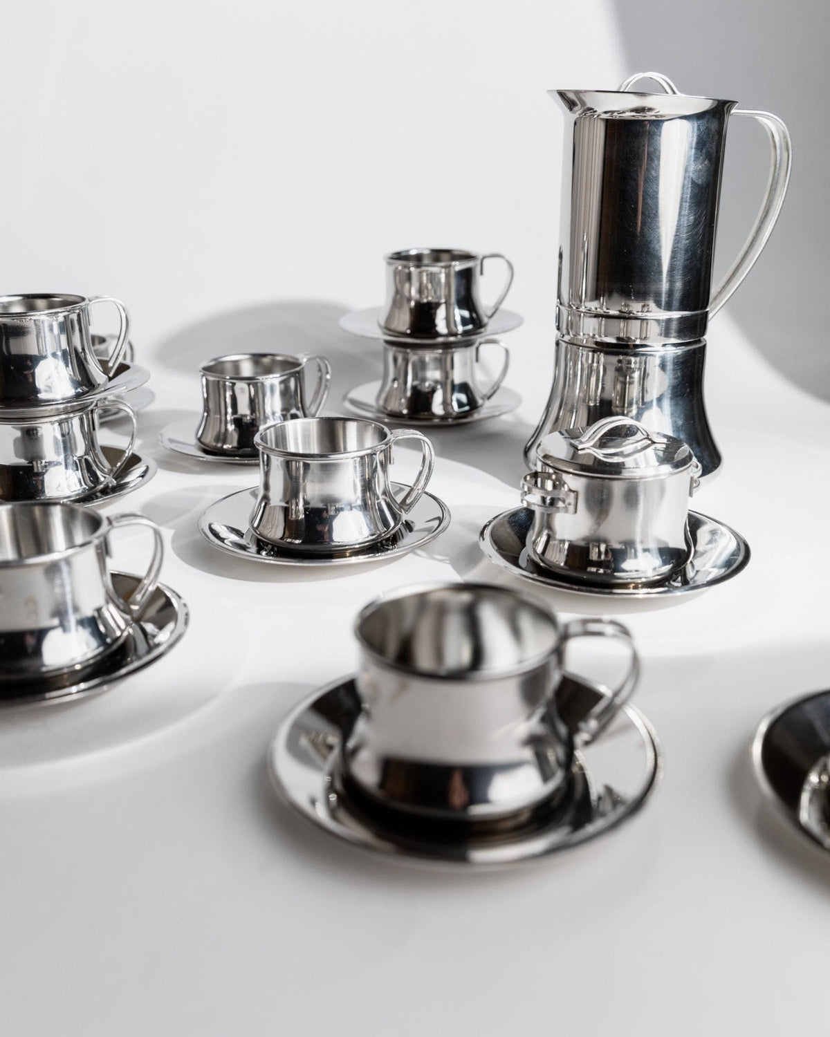 Vintage Kaffeeset für 10 Personen von Inoxpran