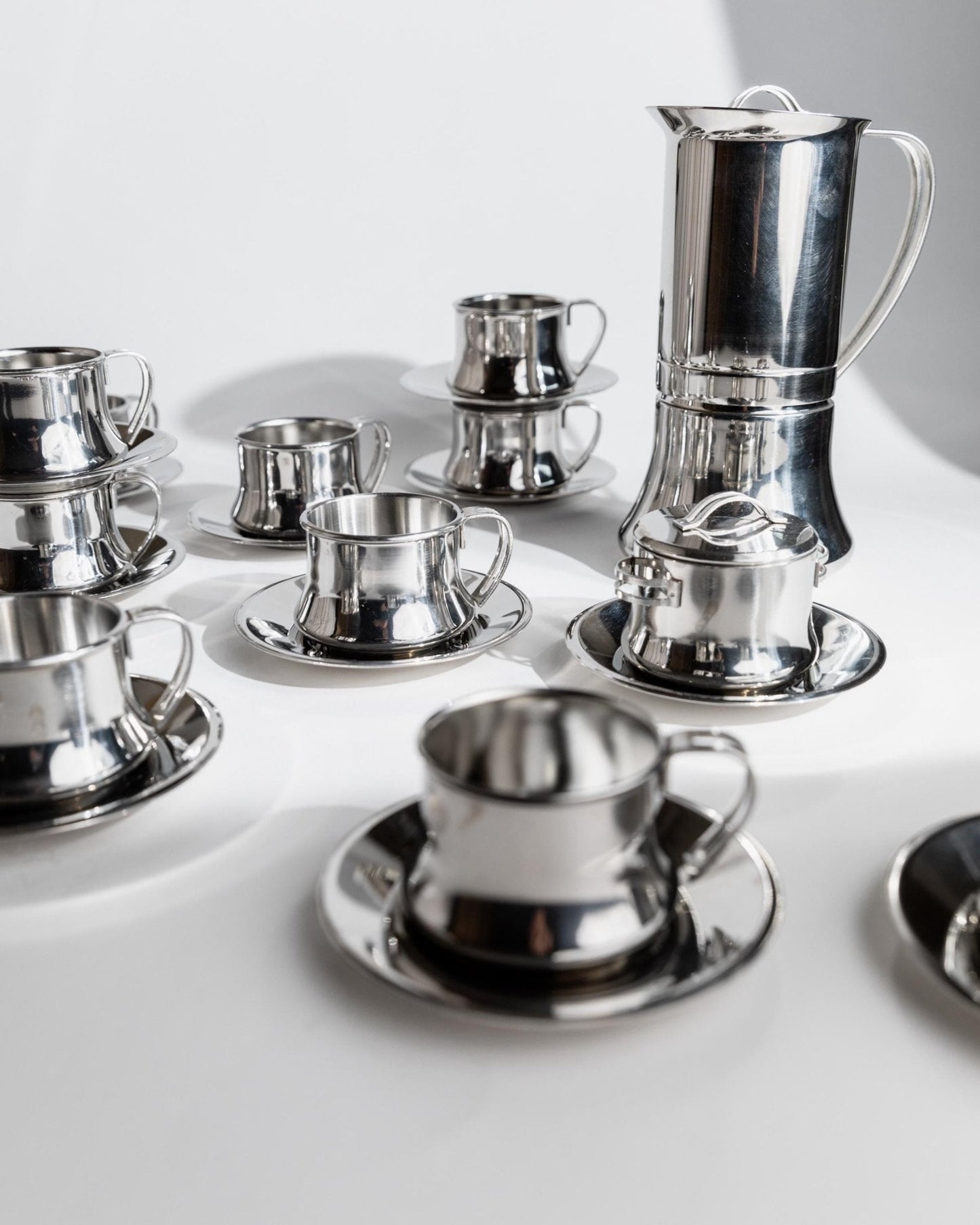Vintage Kaffeeset für 10 Personen von Inoxpran