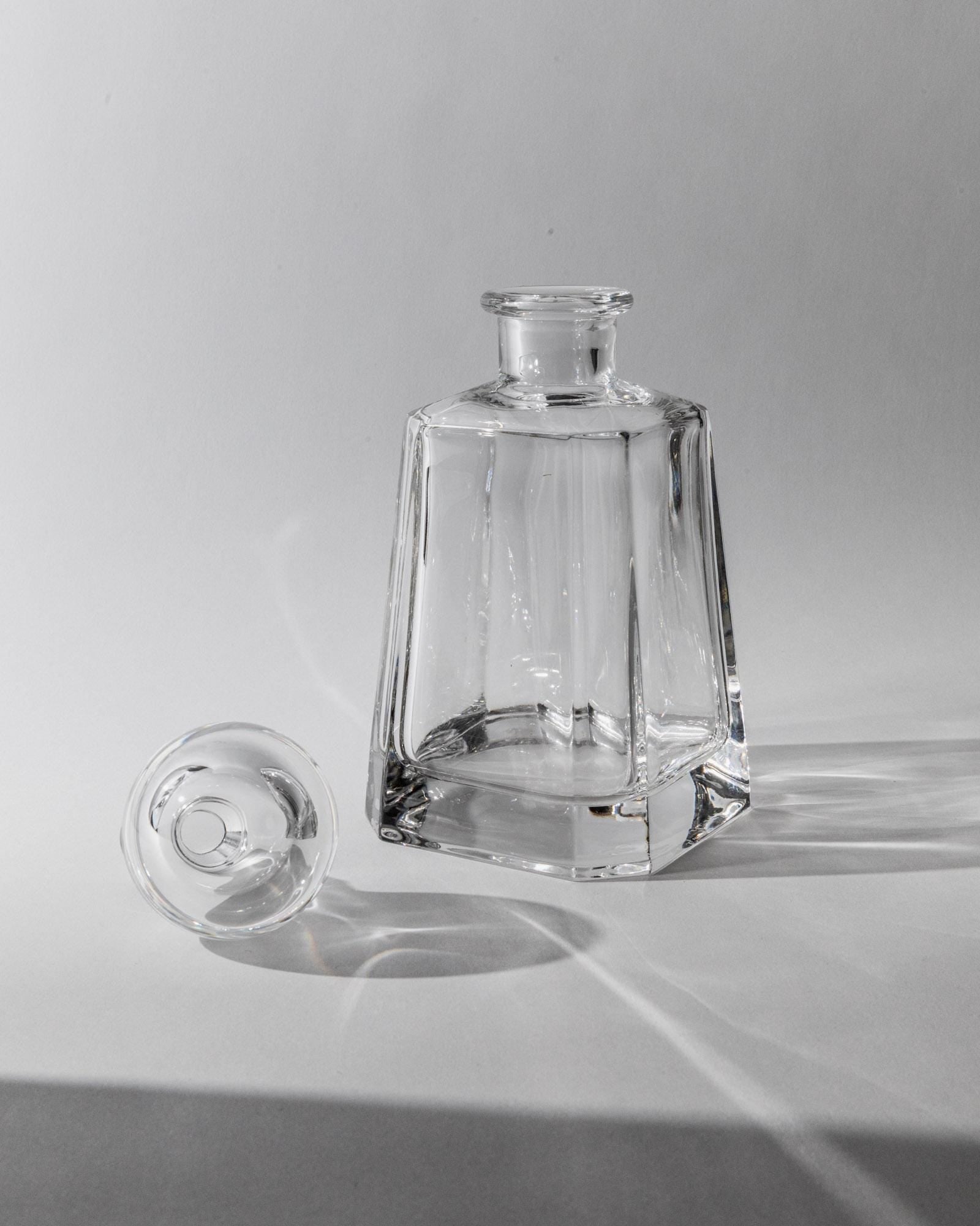 Vintage Dekanter Murano Glas mit Kugelstopfen von L. und G. Murano