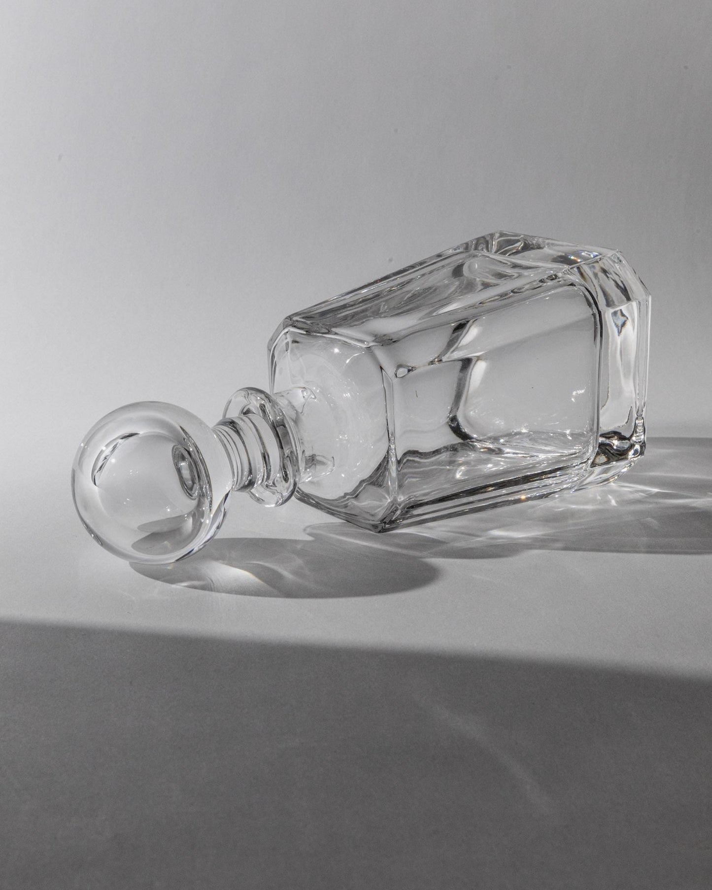 Vintage Dekanter Murano Glas mit Kugelstopfen von L. und G. Murano