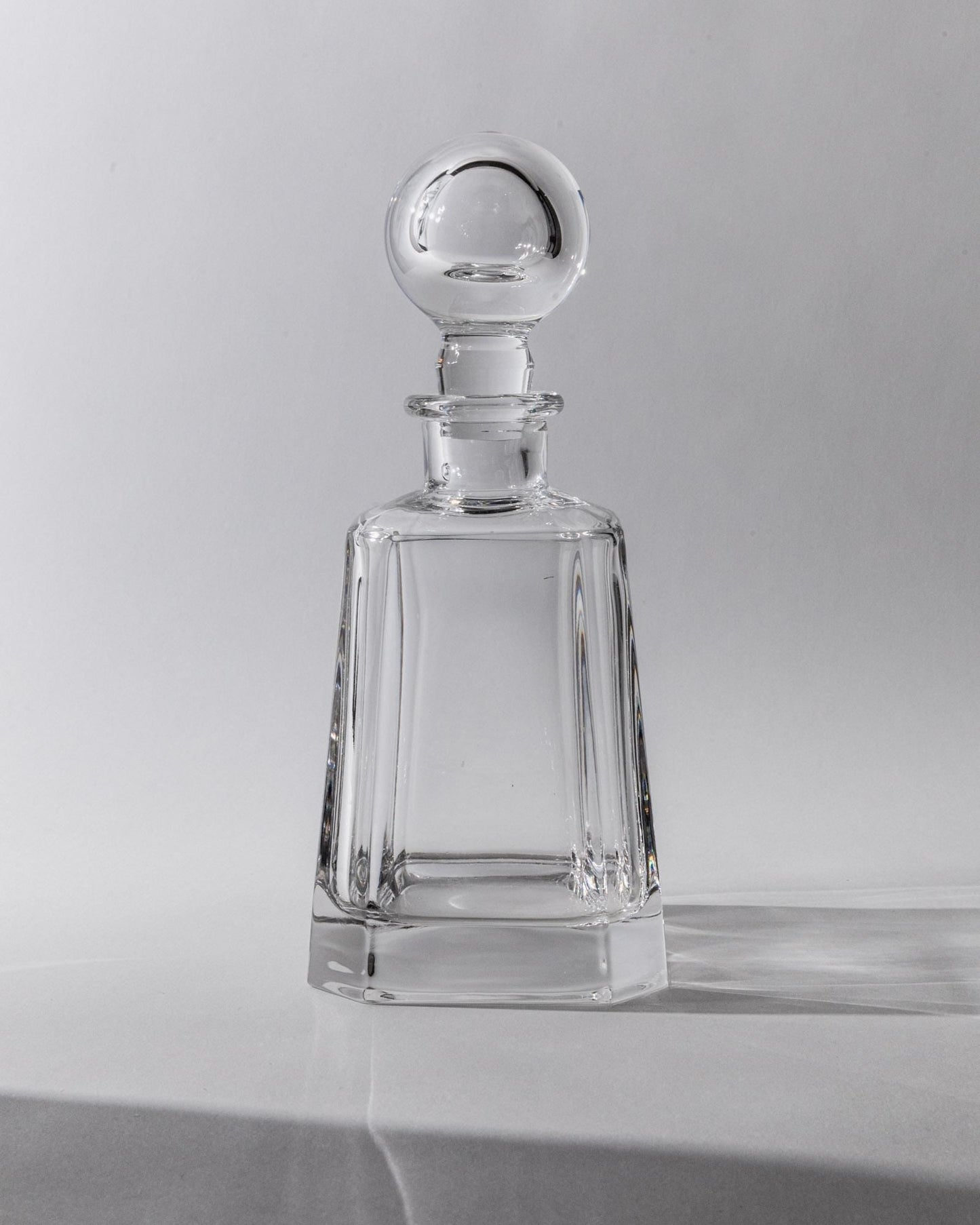 Vintage Dekanter Murano Glas mit Kugelstopfen von L. und G. Murano