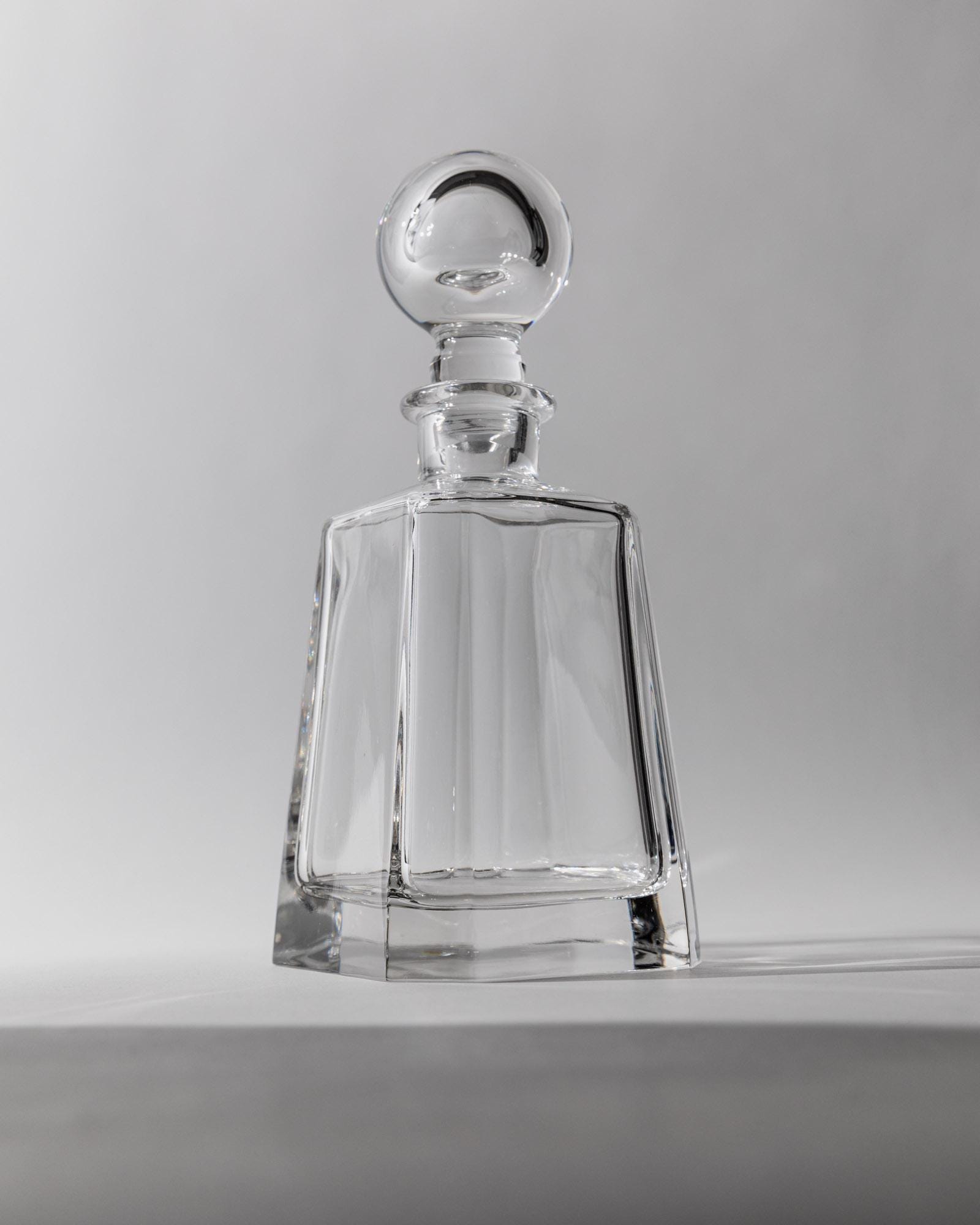 Vintage Dekanter Murano Glas mit Kugelstopfen von L. und G. Murano