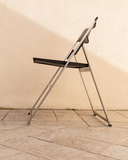 Vintage Klappstuhl "P08" von Justus Kolberg für Tecno