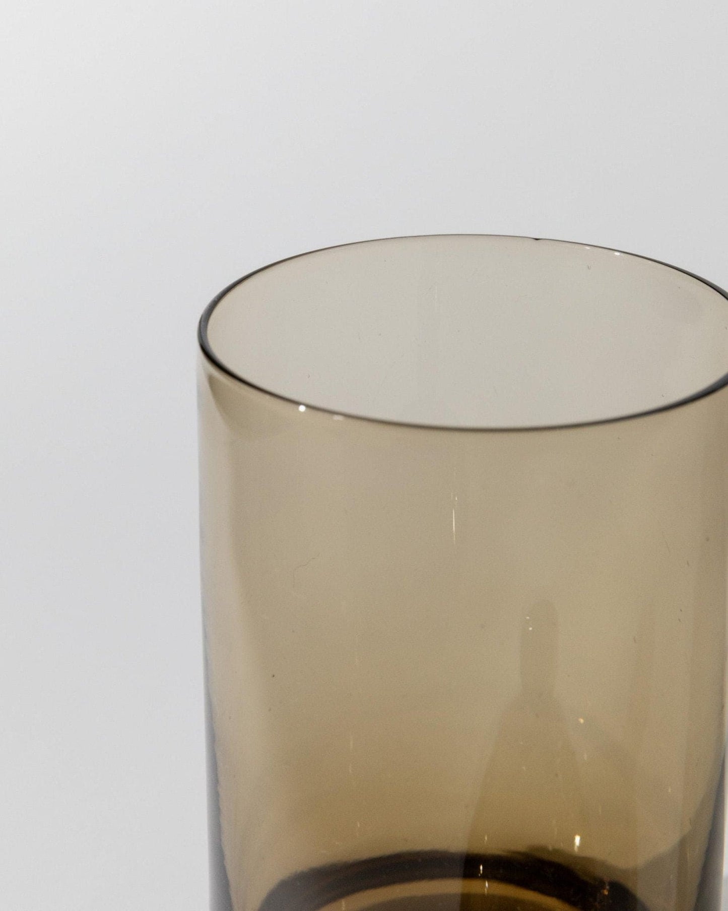 Boîte en verre vintage avec couvercle, design intemporel, Italie années 1970, rétro, idée cadeau